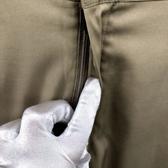 Nike Golf Pants Mens Size 40x30 Beige Flat Front Straight Performance Chino - Picture 6 of 11